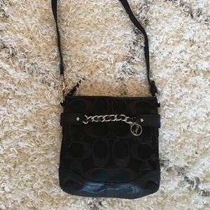 Black Coach Crossbody Bag